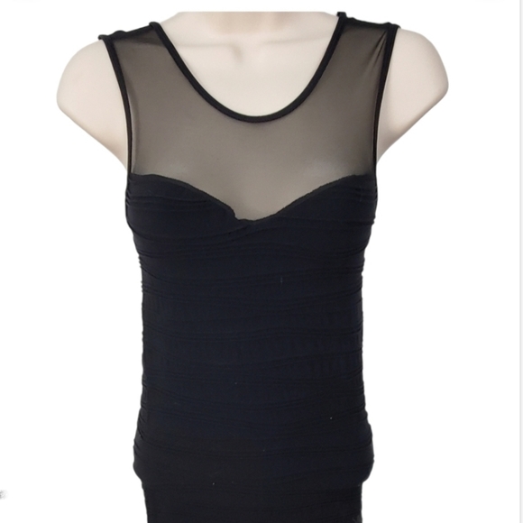 Soho Girls Black Bodycon Mini Dress - Picture 1 of 11